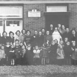 Groene Kruis Consultatiebureau aan de Breeweg nr. 13 omstreeks 1950